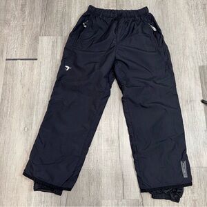 Columbia VL 8170 Convert Pants Womens L Black Insulated Snow Ski Elastic Waist